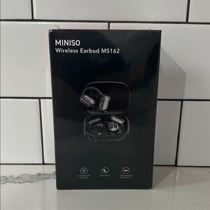 Miniso Black Wireless Earbud MS162